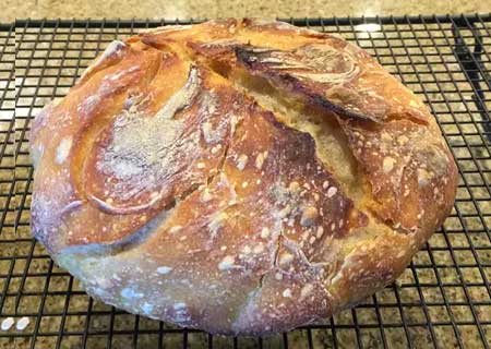 Loaf of Sourdough Bread